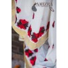 PHULKARI-WHITE SECRET  Hand Embroidered Phulkari
